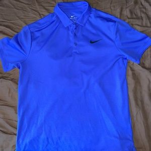 Blue Nike Polo Golf